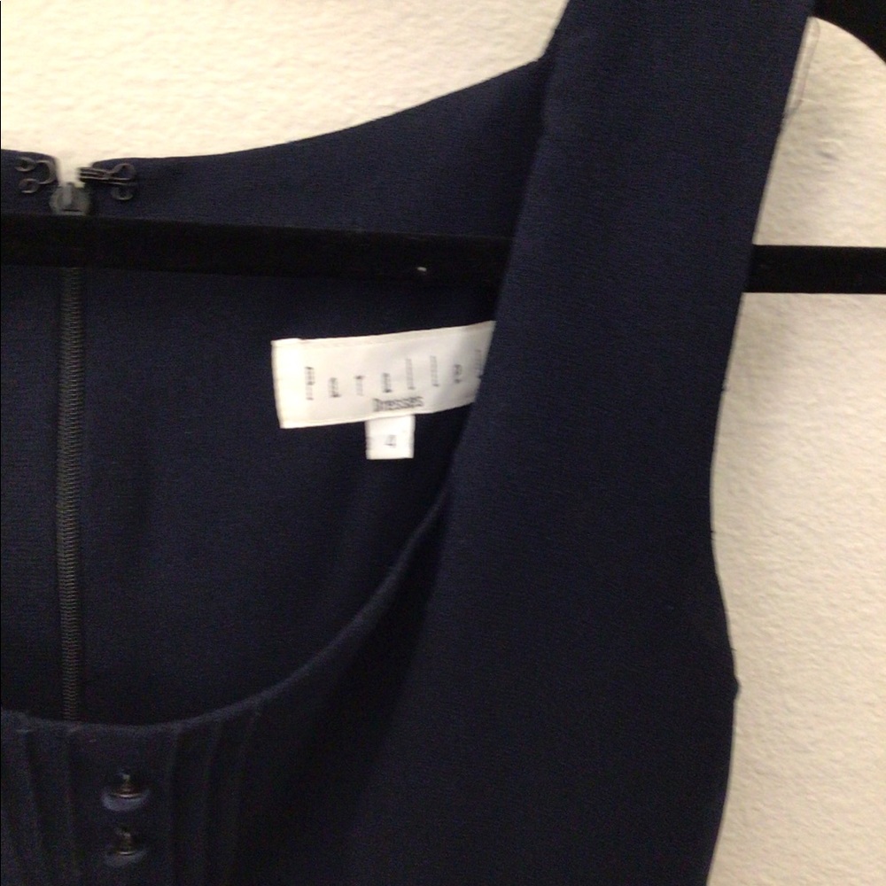 Parallel Navy Dress - Picture 4 of 4